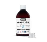 Nutrivie Argento Colloidale, 20 ppm, 100% naturale, 500 ml