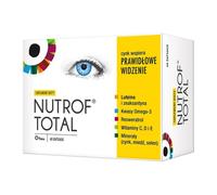 NUTROF Total 60/120/180 Capsule Vitamina D3 E C Zinco Selenio Luteina DHA EPA