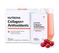 NUTROVA Collagen Antiossidants Supplement-Hidrata Skin-Supporta Unghie Sane-360g
