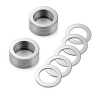 Nuts OT nuts 100 rondelle ultra sottili, M12 x 18 x 0,3 mm, in acciaio inox 304, rondelle per carrozzeria, M12, rotonde, rondelle di sicurezza per viti, bulloni, dado