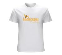 NUTS SNACKS Beekeeper If I Run, You Run Shirt Funny Bee Hive Honey Lover Gift Men's T-Shirt White XL