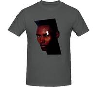 NUTS SNACKS Grace Jones Living My Life Fun Tee Shirts for Men Grey M