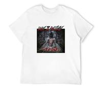 NUTS SNACKS Lost Society Braindead T Shirt Graphic Top Printed Shirt for Mens White XL