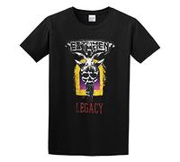 NUTS SNACKS Testament 'The Legacy' T-Shirt Funny Top Tee Camiseta Short-Sleeve for Men Black L
