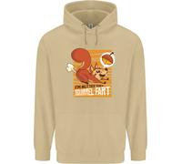 Nuttier Than A Squirrel Fart Funny Farting Uomo Felpa