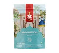 Nutty Yogi Anti Allergy Tea Herbal Green Tea with Spearmint, Peppermint and Nettle Leaves I 50g Makes 30 Cups per Pack I Mint Aroma and Benefits of Nettle