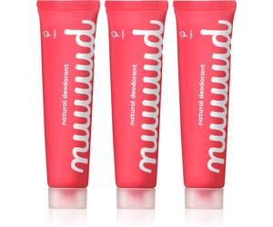 nuud Wholelottanuud Pack deodorante in crema Naturale 3x40 ml