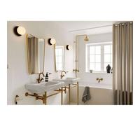 Nuura Aps Applique Nuura Liila 1 Medium, nera/opale. IP44, G9 Nuura Aps