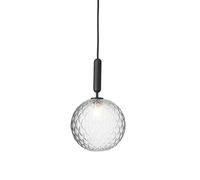 Nuura Miira 1 Lampadario Grigio Roccia e Trasparente Grande