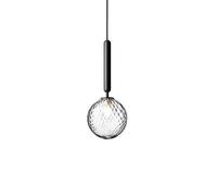 Nuura Miira 1 Lampadario Grigio Roccia e Trasparente Piccolo