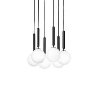 Nuura Miira 6 Lampadario Piccolo Bianco Opale