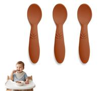 NUUROO - Cucchiaio in Silicone Ella Confezione da 3 - Caramel Café