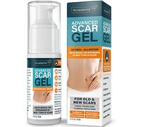 NUVADERMIS Scar Gel - Retinol, Allantoin, Vitamin E, Betaine - for C-Section, Tummy Tuck, Keloid Scars - Post Surgery Scar Management - 1.7 oz Pump Bottle