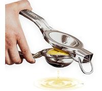 Nuvantee Spremi Limone in acciaio inox di qualità premium, Pressa agrumi, Spremiagrumi per bar, Pressa manuale per succo di limone e lime