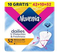 Nuvenia Proteggi-slip anatomici – Freschezza quotidiana e massimo comfort – Confezione da 52