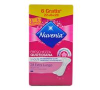 6 Conf. (168 Proteggi Salva Slip) Nuvenia Extra Lungo Freschezza Quotidiana