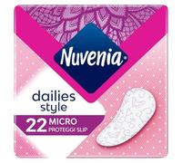 Nuvenia Proteggi Slip Micro, Confezione da 22 | Protezione Quotidiana Sottile, Formato Micro per Massima Discrezione, Confezione da 22 Pezzi