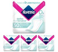 Nuvenia Proteggi Slip Regular Pure Sensitive, 120 Pezzi | Superficie Delicata per Pelli Sensibili, Confezione da 120 Salva Slip