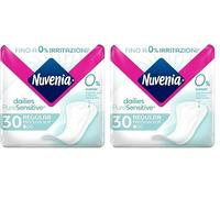 Nuvenia Proteggi Slip Regular Pure Sensitive, 60 Pezzi | Superficie Delicata, Ideali per Pelli Sensibili, Formato Regular, 60 Salva Slip