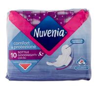 Nuvenia Sottile Notte Ali Assorbenti 10 Pezzi