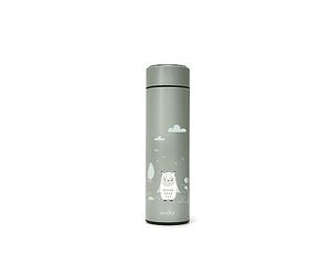 Nuvita 4455 | Contenitore Termico per Alimenti Digitale | Thermos Alimenti Caldi e Freddi | Contenitori Termici | Contenitore Pappa Neonati | Termos Cibi Caldi | Termos Bambini | Sage Green