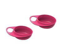 Nuvita 8431 EasyEating- Set 2 ciotole svezzamento (Rosa)