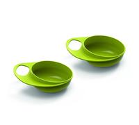 Nuvita 8431 EasyEating- Set 2 ciotole svezzamento (Verde)