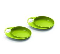 Nuvita 8451 EasyEating- Set 2 piattini svezzamento (verde)