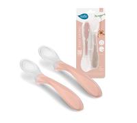 Set 2 Cucchiai in Silicone Rosa