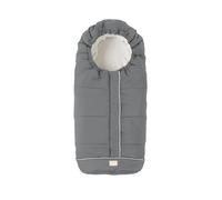 Nuvita 9545 Junior City | Sacco Universale per Passeggino | Perfetto per Bambini da 6 a 36 Mesi (100 cm) | Tessuto Vellutato e Massimo Comfort per il Tuo Bambino fino a -10°C | Grigio