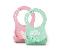 Nuvita Bavaglini marca Modello PACK 2 BABERI SILICONE PIEGHEVOLE