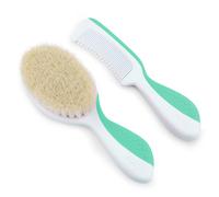 Nuvita Kit Spazzola E Pettine Verde Cool
