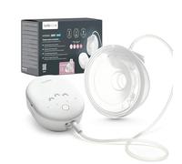 Nuvita Materno Smart Wear 1287W - Tiralatte Elettrico indossabile a mani libere - Tecnologia a 3 Fasi, Personalizzabile, Portatile, Kit disponibile per convertirlo in tiralatte doppio
