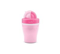 Nuvita Tazza Con Cannuccia E Doppio Isolamento Termico Rosa 18 M+ 200 Ml