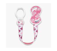 Nuvita Porta Ciccio Con Clip e Anello in silicone Colore Rosa