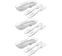 Nuvita Set Astuccio Posate Rosa 3x1 St