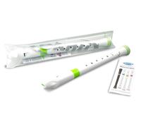 NUVO Flauto soprano, bianco-verde, tedesco