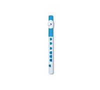 NUVO - N430TWBL - White and blue ABS transverse beginner flute