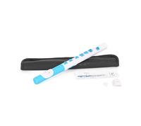 NUVO - N430TWBL - White and blue ABS transverse beginner flute