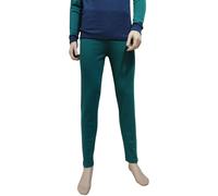 NUVÒ PIGIAMA UOMO BLU VERDE CON SCOLLO SERAFINO INVERNO CALDO LEGGERO E COMODO