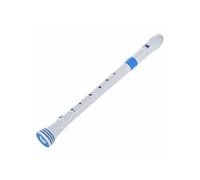 NUVO Recorder+ White/blue German Fingering