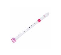 NUVO Recorder White/Pink With Baroque Fingering