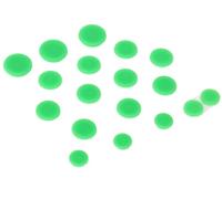 Nuvo Tappi di colore verde per flauto