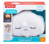 Nuvola di peluche addormenta-bimbo per culla con luce e melodie