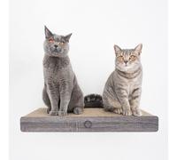 NUVOLA | Tiragraffi da parete grigio scuro | Gatto canadese | 70 x 30 x 8 cm