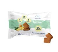 Nuvola Zero BiscoZero Limone & Zenzero, Biscotti Senza Zucchero e Senza Carboidrati, Biscotti Proteici Keto Senza Glutine e Lattosio, Ricchi di Fibre, 20g