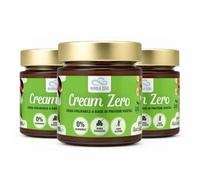 Nuvola Zero Cream Zero Crema Spalmabile Keto Zero Carboidrati, Gusto Nocciola, Crema Spalmabile Senza Zucchero, Senza Glutine e Lattosio, 3 Confezioni da 180 g