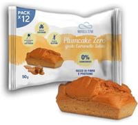 Nuvola Zero - Plumcake Zero al Caramello Salato Senza Carboidrati, Merendine Senza Lattosio, Senza Zuccheri, Senza Glutine, Ricco di Fibre, Confezione 12pz, Made in Italy
