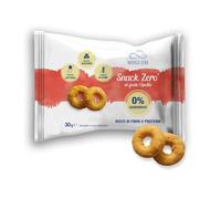 Nuvola Zero - Snack Zero al gusto cipolla, Snack Proteici Senza Zucchero, Zero Carboidrati, Senza Lattosio, Senza Glutine, Confezione 30 grammi, Made in Italy.