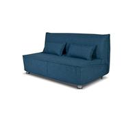 Nuvole di Sonno - Divano Letto Levante 3 Posti con Materasso Matrimoniale 160x190, Prontoletto con Rete Elettrosaldata Richiudibile, Rivestimento Sfoderabile, 2 Cuscini in Omaggio, Made in Italy